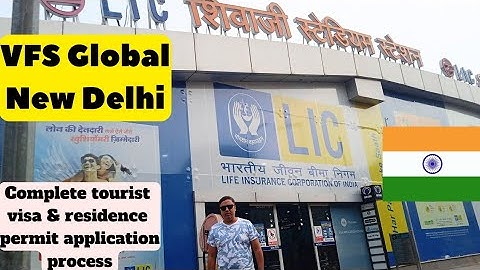 VFS Global, New Delhi Interview Process🇮🇳|Tourist Visa & Residence Permit Application Details