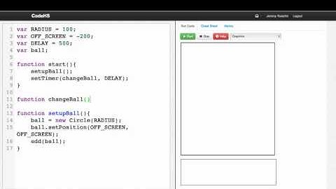 Making a Game, Part 1 - Introduction to Computer Science in JavaScript