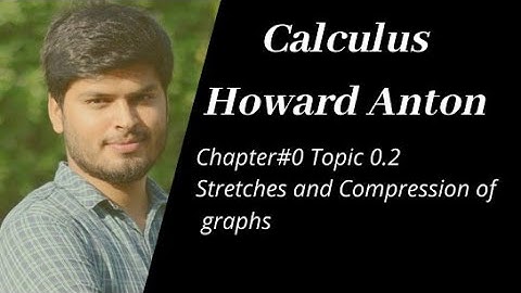 Stretches and Compression of Graphs Ch#0 Calculus by Howard Anton 10th edition ]