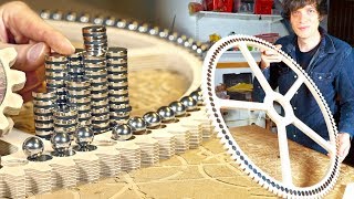 Lifting Marbles With Magnets - Marble Machine X #13