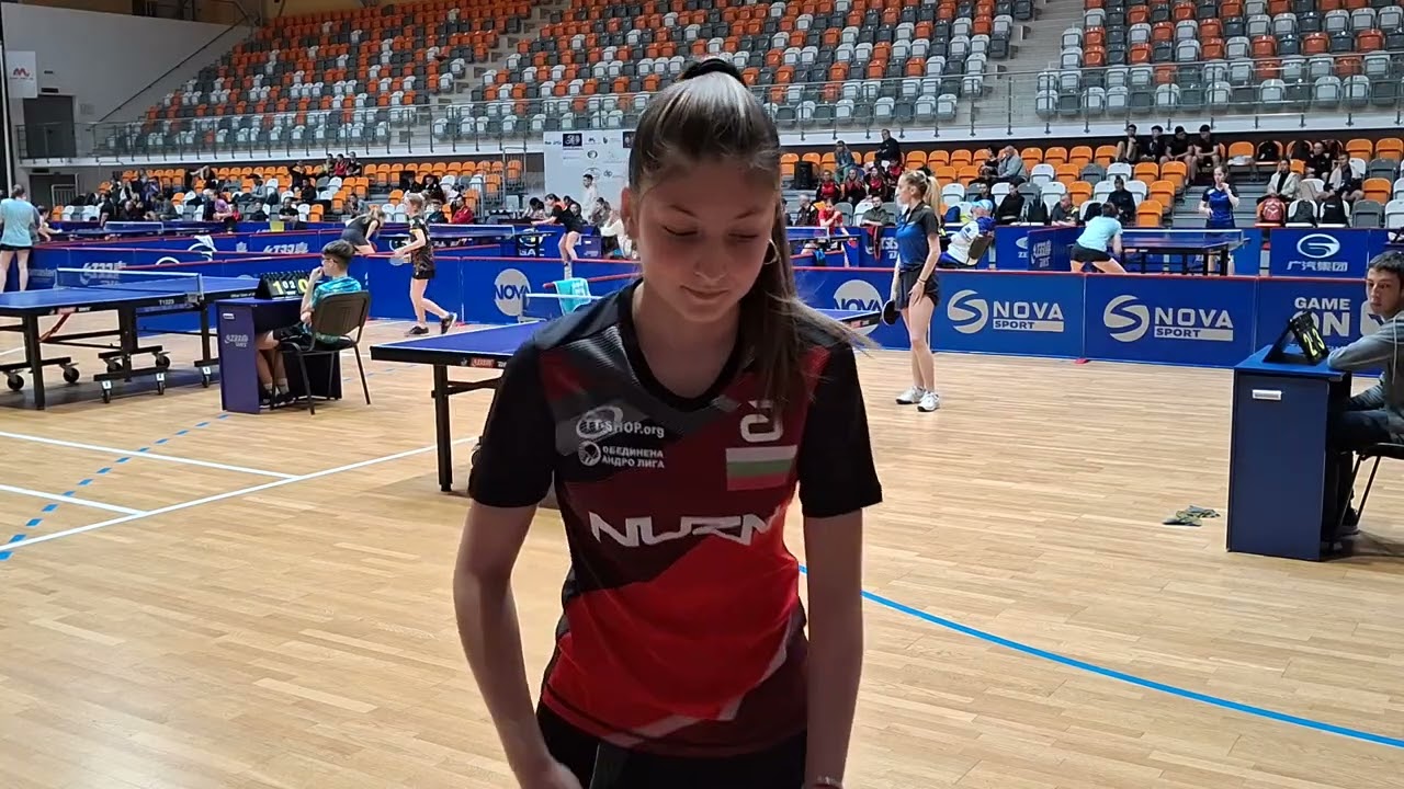 Ema Nakova vs Raya Hristova U19 Bulgarian National Championship