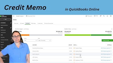 Credit Memos in QuickBooks Online