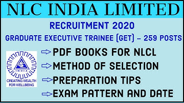 NLC India Limited Recruitment 2020 | Preparation Strategy, Books, Salary | Target IES