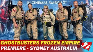 Ghostbusters Frozen Empire Premiere, Sydney Australia