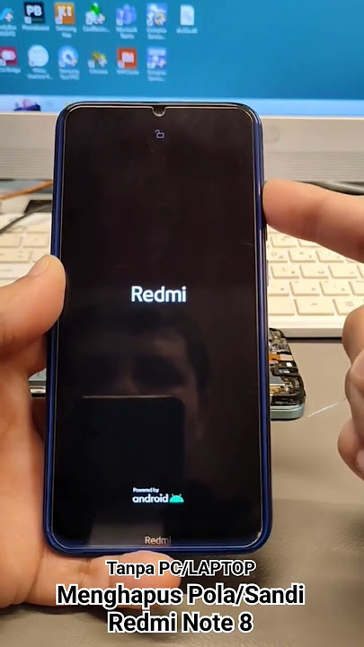 Redmi Note 8‼️Lupa Pola/Sandi tanpa PC/Laptop‼️