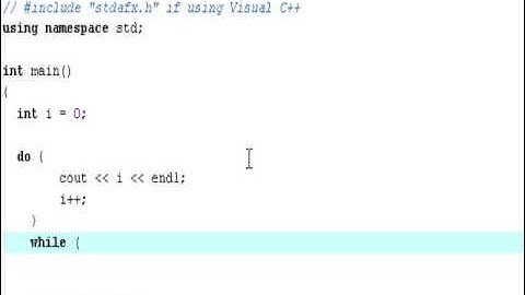 C++ Tutorial 12 Do While Loops CAVEMAN FRIENDLY HQ