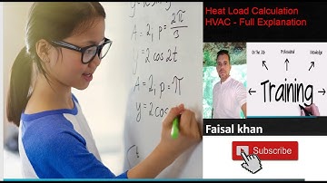 Heat Load Calculation HVAC - Full Explanation Simplified