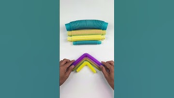 Creating and Hook Pink POPs-ASMR #asmr #satisfyingvideos #relaxing #creative #oddasmr #poptubesounds