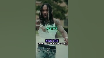 Thumbnail of King Von Started Carrying Guns To School At 13 Years Old! #kingvon #oblock #shorts