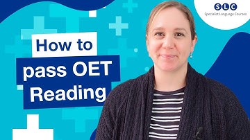 How to PASS OET reading