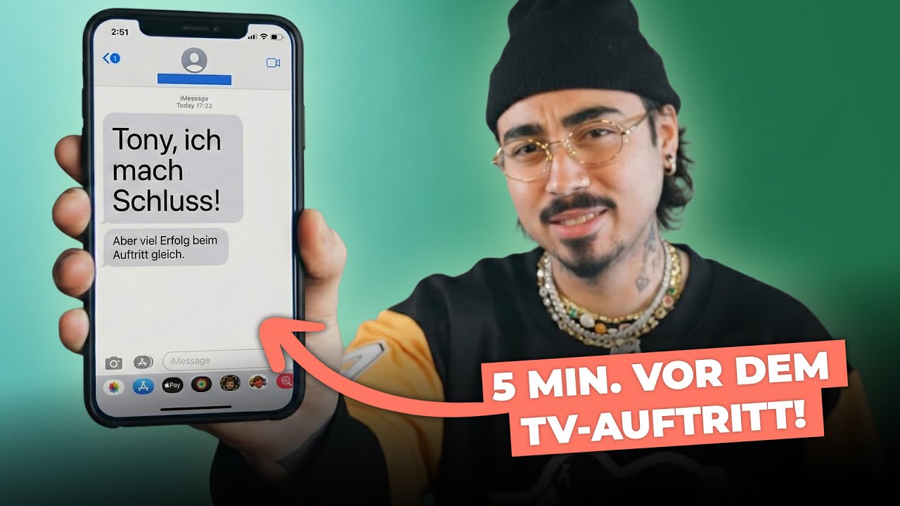 Die brutalste WhatsApp-Nachricht in TONY BAUERS Lebens...