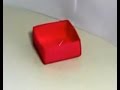 折り紙・箱の折り方　Origami Box