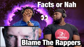 Blame the rappers- tom mcdonald ft dax. bringing awareness to what our
society thinks is cool. check out alex and allen amicy’s thoughts on
this! if you enjo...