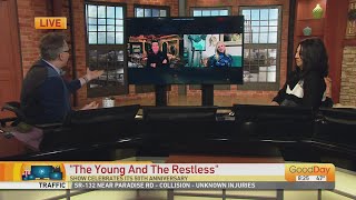 "Young and the Restless" stars Eileen Davidson and Peter Bregman join us!