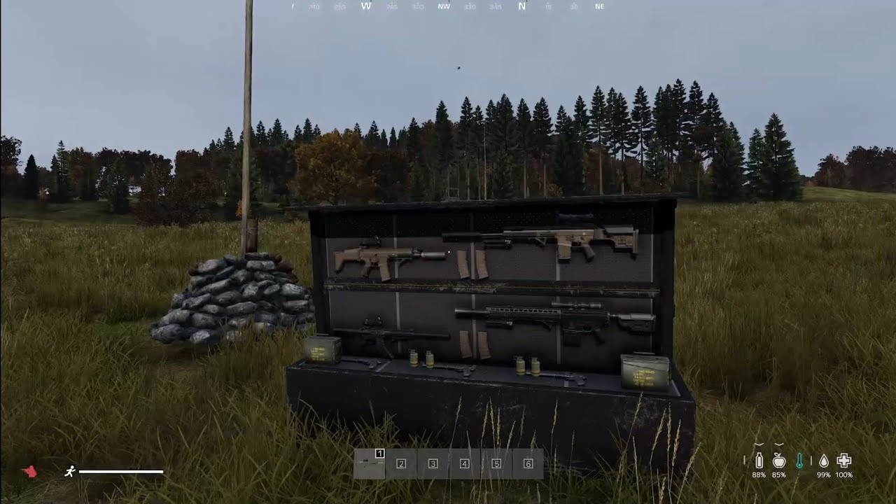 DayZ Hunters Mods Auto Gun Rack on Zdays Server - YouTube
