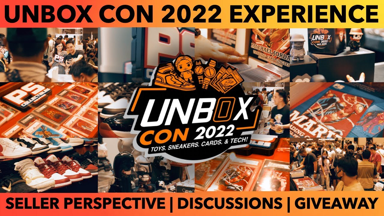 UNBOX CON 2022 EXPERIENCE (Seller Perspective | Discussions | Giveaway)