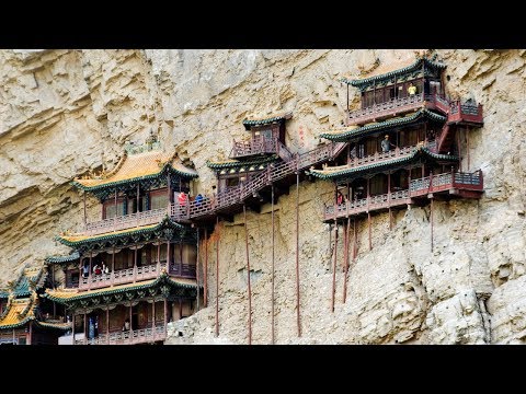 Video: Hanging Monastery Xuankun-si - Helligdommen For Tre Religioner - Alternativ Visning