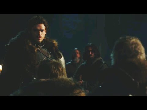 Robb Stark declared King in the North