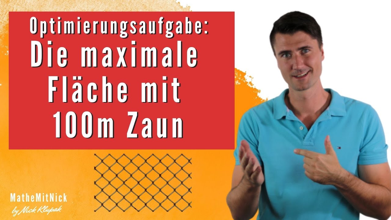 Ein Farmer Besitzt Einen 100m Langen Zaun