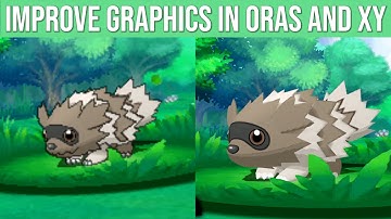 Make Pokemon 3DS Graphics Look Better & Remove Outlines Citra (ORAS and XY)