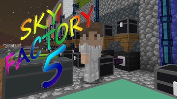 Sky Factory 5 : E7 : Forester Flop and Starting a New Dye farm