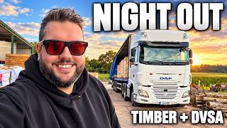 Night Out in the DAF… Timber, DVSA & a Long Day