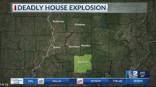 UPDATE: One person dead after Dubois County house explosion