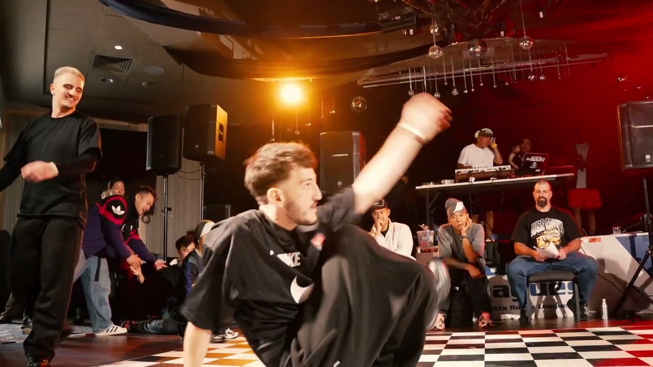 18. Cabra Breaking Jam 1 - Top 16 2v2 Open  - Flowtality (Boys with scars) vs Steezheads