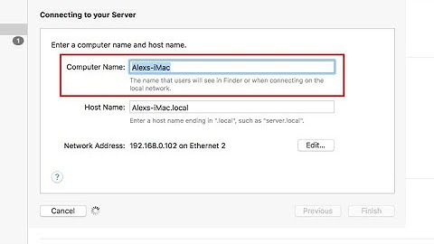 MacOS How To Change Computer Name