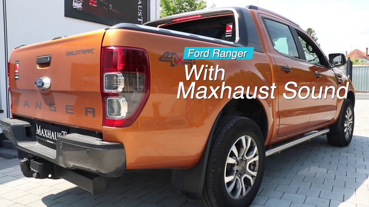 Der Neue Ford Ranger Wildtrak Mit Maxhaust Backfire Youtube