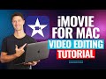 Imovie tutorial  how to edits on mac 2023