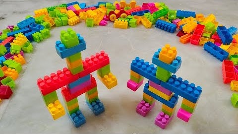 Satisfying DIY Robot ASMR/ Building  blocks /block game /Lego blocks #asmr#buildingblocks#asmrsounds