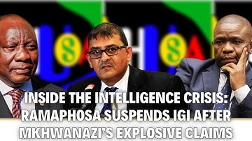 3 Points EXPOSED By Gen Mkhwanazi That Made Ramaphosa Suspend Inspector Gen Fazel