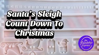 #194 Advent Calendar Santa’s Sleigh with Lights