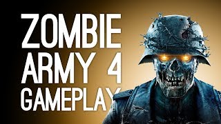 Zombie Army 4 Gameplay: ELECTRIC PUNCH! Let's Play Zombie Army 4 Dead War at E3 2019