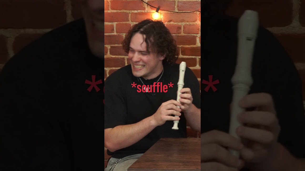 Je pense que sa flûte est défectueuse