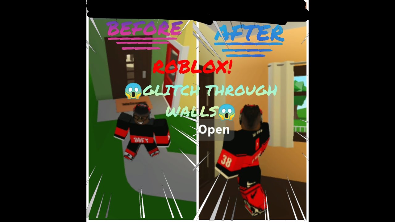 How To Glitch Through Walls In Bloxburg Roblox Working Youtube - how to glitch through walls in any roblox game youtube