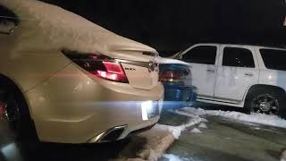 2012 Regal GS LHU, cold start,  muffler delete, ZZP downpipe