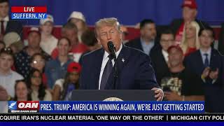 LIVE: PRESIDENT TRUMP Delivers Remarks at Rockland Community College
