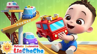Download Lagu Bayi Punya Tempat Parkir🚗| Lagu Mobil Mainan | Lagu Anak-anak | LiaChaCha Bahasa Indonesia MP3