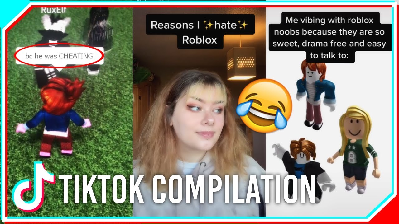 TRY NOT TO LAUGH 😂 - Funny Roblox TIKTOK Compilation #1 - YouTube