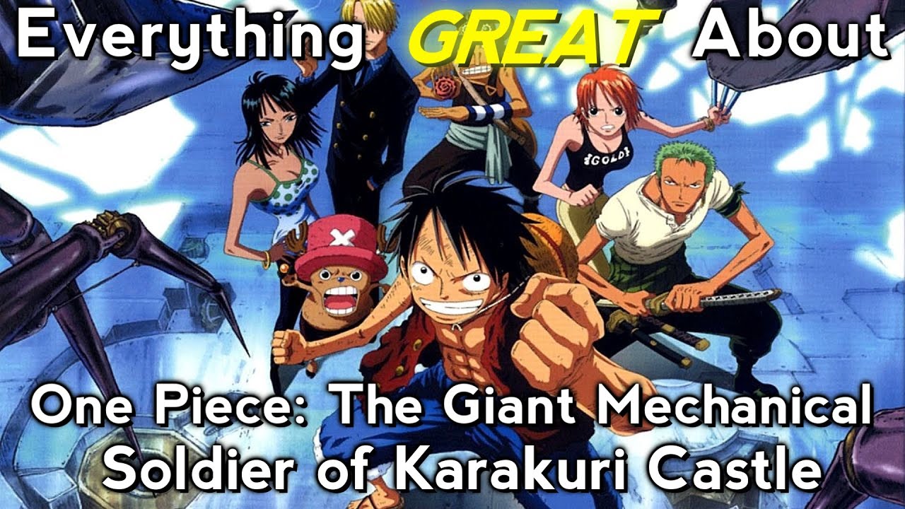 Everything GREAT About One Piece The Giant Mechanical Soldier of