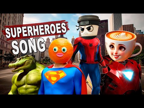 BRAINROT SUPERHEROES SONG - Meme Avengers (Music Video)