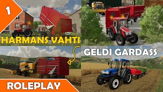 FS22 SİVAS`DA ROLEPLAY GARDAŞŞŞ BÖLÜM1  BİÇERDÖVER ARKASI PATOS YAPIYORUZ!  YENİ MODLAR!