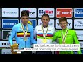 A crash and a protest: Van der Poel becomes world road cycling champion after eventful race