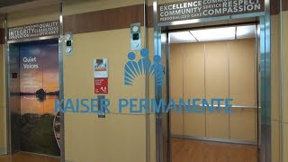 Loud Brakes! OTIS Gen 2 Traction (SOUTH) Elevators-Kaiser Permanente-Sacramento, CA