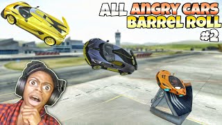 All angry cars barrel roll😱||Part 2||Extreme car driving simulator🔥||