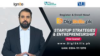Startup Strategies and Entrepreneurship | DigiSkills.pk Free Course