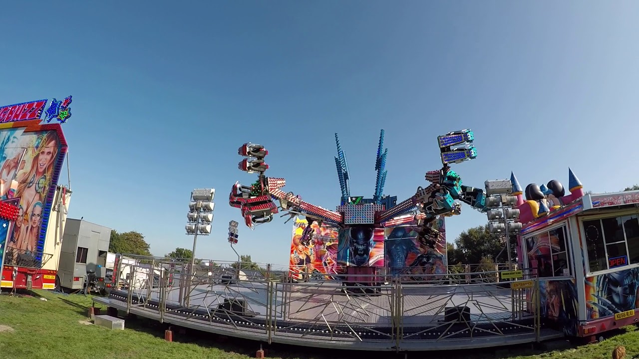 Mark Benson's Extreme Off Ride at Mayfield Carnival Fun Fair 2019