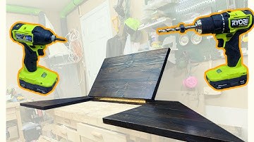 DIY Wood Window Bay Bench with Storage